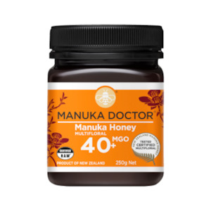 Manuka Doctor MGO 40+ Multifloral Manuka Honey 250g