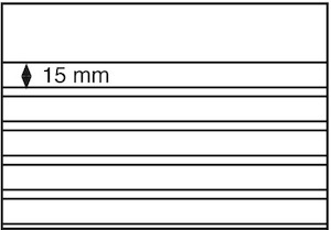 5 Strip Stockcards. 210x 148mm with flap. Pack of 50 – Philatelic Distributors Limited