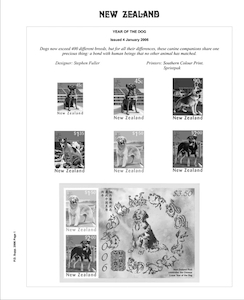 Products: Yearly Supplement Page Packs – Philatelic Distributors Limited