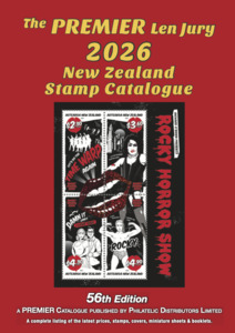 Products: Len Jury 2026 New Zealand Stamp Catalogue – Philatelic Distributors Limited