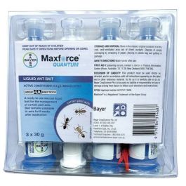 Home Pest Control: Maxforce Quantum Liquid Ant Bait - 3 X 30g Syringe Pack