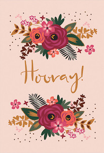 Products: Hooray Phoenix GreetingCard