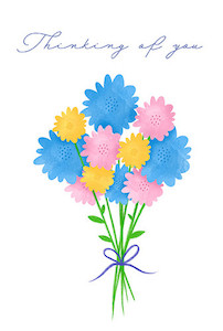 Thinking of you Phoenix GreetingCard