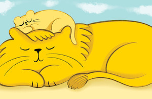 Lions Phoenix GreetingCard