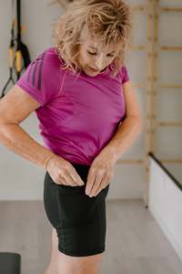 Active Shorts with Hip Protector Shields