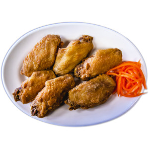 Sides: A3. Chicken Wings (6 Pieces)