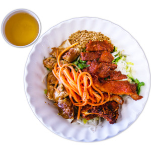 Noodle Salads: S14. Spring Roll & Pork Chop Noodle Salad