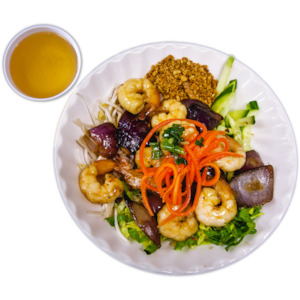 Noodle Salads: S10. Stir Fry Prawn Noodle Salad