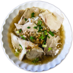 Pho Noodle Soup: N4. Pork Slices Noodle Soup