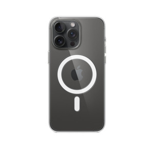 Accessories: iPhone 15 Pro Max Clear Case with MagSafe