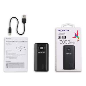 Phone Accessories: Adata P1000QCD 10000mAh Quick Charge Power Bank