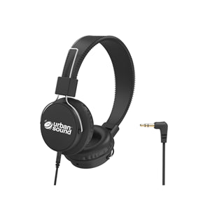 Travel Accessories: Verbatim Urban Sound Volume-Limiting Kids Headphones - Black