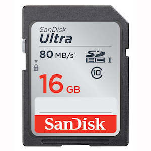 SANDISK ULTRA 16GB UHS-1 CL 10 CARD