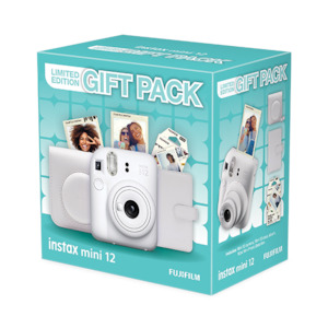 Instant Cameras Accessories: Instax mini 12 gift pack white
