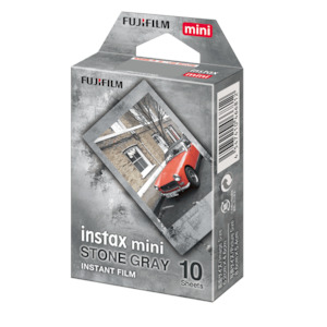 Instant Cameras Accessories: Instax Mini film 10pk Stone Gray