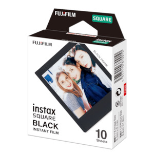 Fujifilm Instax Square film 10pk black
