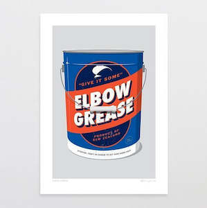 Clearance: Elbow Grease - A3/Unframed