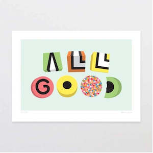 Clearance: All Good - A3/Unframed