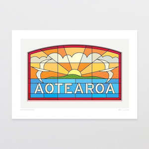 Clearance: Aotearoa Window - A3 / Unframed