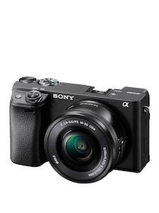 Cameras: Sony Alpha A6400 24.2MP APS-C ILC E-Mount w/ 16-50mm Black