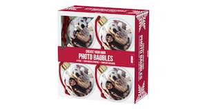 Products: SHOT2GO Photo Baubles – 4PK (Gold)