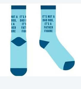 Fathers Day Ideas: SOCK FF DAD BOD FATHER FIG