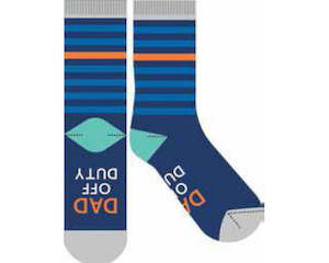 Fathers Day Ideas: SOCK FF DAD OFF DUTY