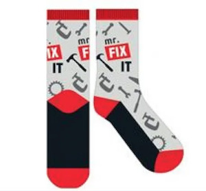 Socks Joke Book: SOCK FF MR FIX IT