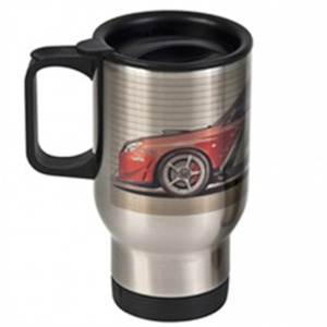 Custom Printed Drinkware: 14oz SS Travel Mug