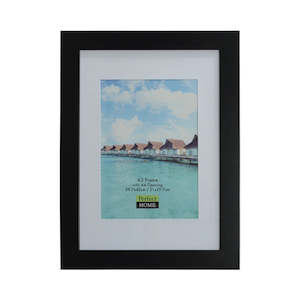 Poster Picture Frames: Brighton A3 Frame with A4 opening black