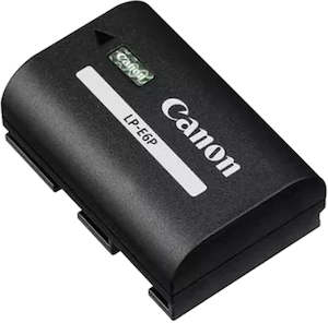 Batteries: Canon LP-E6P Battery Pack