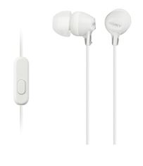 Products: Sony MDREX15APW In Ear Headphone w/Smart Phone Control White