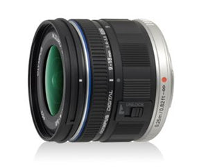 Olympus 9-18mm f4.0-5.6 Standard Zoom Micro Four Thirds Lens Black