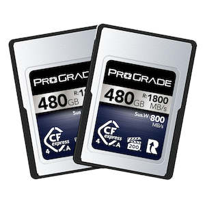 All: Prograde Digital Cfexpress 4.0 Type A Iridium 480 Gb R1500 Mb/S W1200 Mb/S 2 Pk