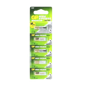 Gp Alkaline Battery A27 Lr27 A 12 V 5 Pack