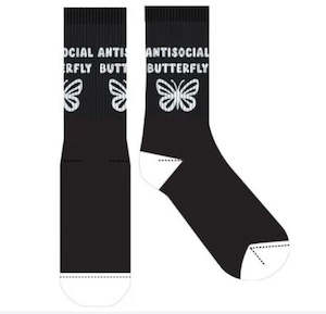 Gift: SOCK FF CRW Antisocial Butterfly