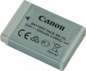 Batteries: Canon NB13L Battery Pack