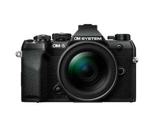 Cameras: OM SYSTEM OM-5 Mark II 12-45mm Lens Kit Black