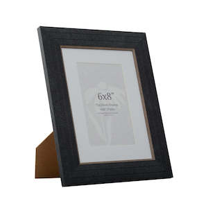 Photo Frames: Bowie 6x8 Inch with 4x6 Inch Opening Black