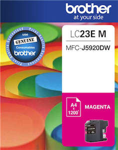 All: Brother LC23EM Magenta Ink Cartridge