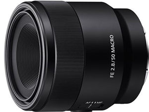 Sony Alpha SEL50M28 FE 50mm F2.8 Macro E-Mount Lens
