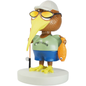 Gift: Cheeky Kiwi Fisherman Bobblehead