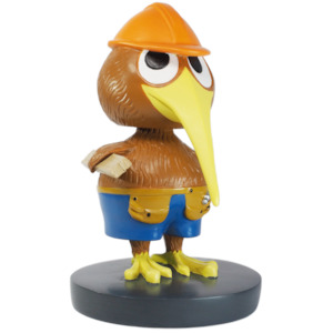 Cheeky Kiwi Builder Bobblehead