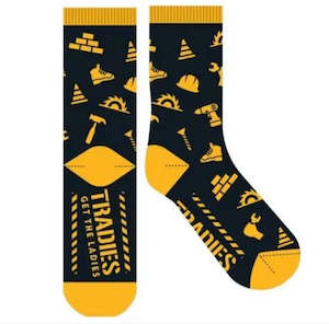 Gift: SOCK FF TRADIES GET THE LADIES