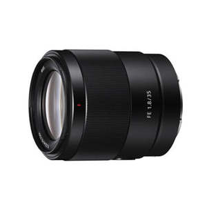 Sony SEL35F18F E Mount FE 35mm F1.8 Black Lens