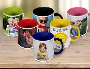 Gifts: Coloured Ceramic Mug