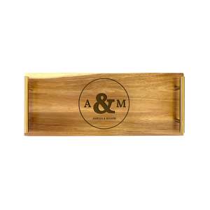 Best Selling: Serving Tray - Small - Circle Initials