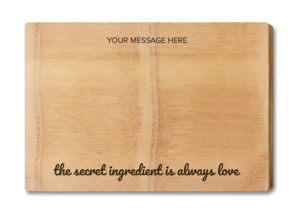 Chopping Board - Premium - Secret Ingredient Love
