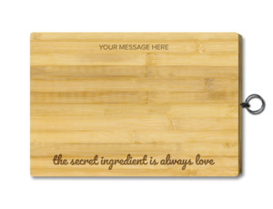 Chopping Boards: Chopping Board - Standard - Secret Ingredient Love