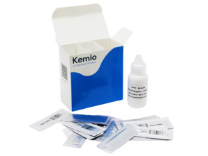 Kemio: Kemio Chlorine Dioxide Starter Pack of 100 Sensors 0-50mg/l with Glycine Reagent Bottle
